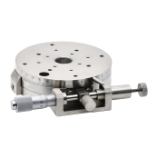 精密型 不锈钢材质 回转手动位移台 交叉滚子轴承型