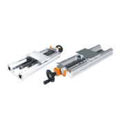简易调整组件 双导轨梯形丝杠型 X轴 重载型 无防尘盖板带位置显示器