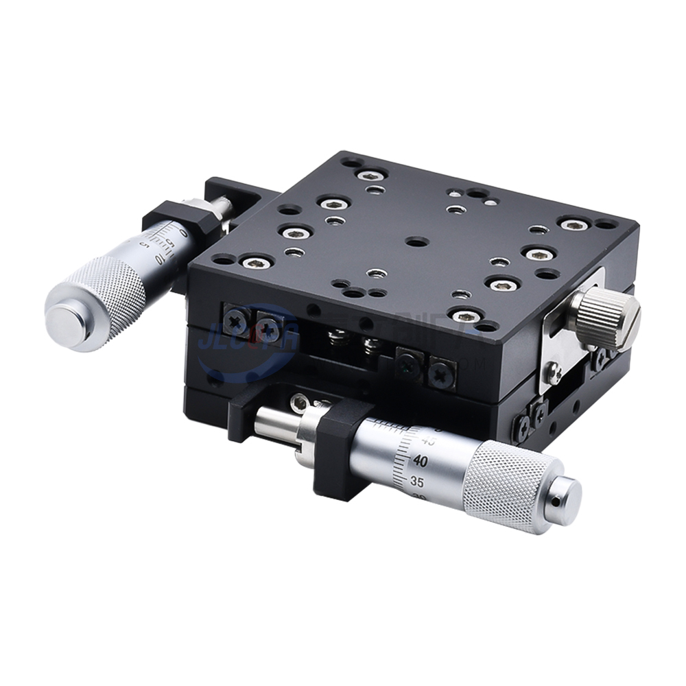 经济型 线性滚柱引导式 手动位移台 千分尺进给式 XY轴