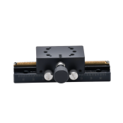 经济型 燕尾槽式 手动位移台 长行程齿轮齿条驱动式 X轴 宽度30