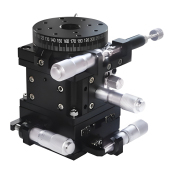 经济型  回转交叉滚柱引导式 手动位移台  XYZθ轴