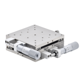 精密型 线性滚珠引导式 手动位移台 千分尺进给式 XY轴