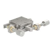 精密型 线性滚珠引导式 手动位移台 进给丝杠驱动式 XY轴 薄型