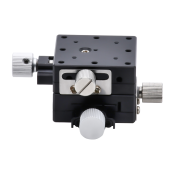 精密型 燕尾槽式 手动位移台 进给丝杠驱动式 XY轴