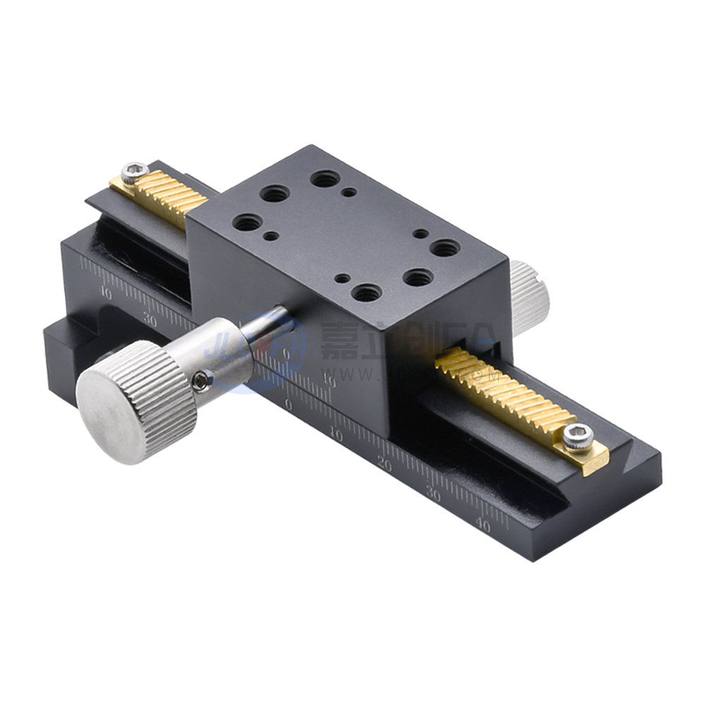 精密型 燕尾槽式 手动位移台 长行程齿轮齿条驱动式 精密型 Z轴 精密型 燕尾槽式 手动位移台 长行程齿轮齿条驱动式 精密型 Z轴