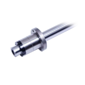 实心滚珠花键 一端台阶外螺纹型一端内螺纹型 法兰型螺帽