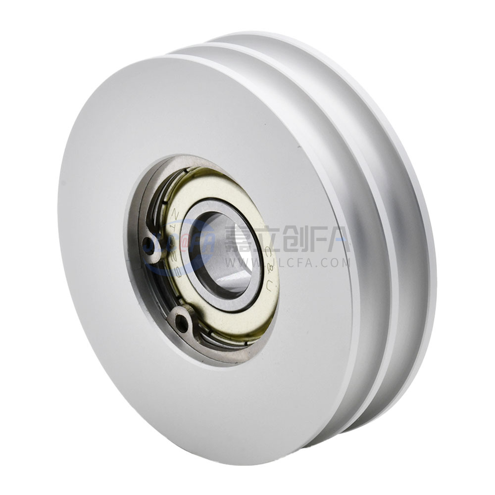 圆皮带用惰轮 双U槽型