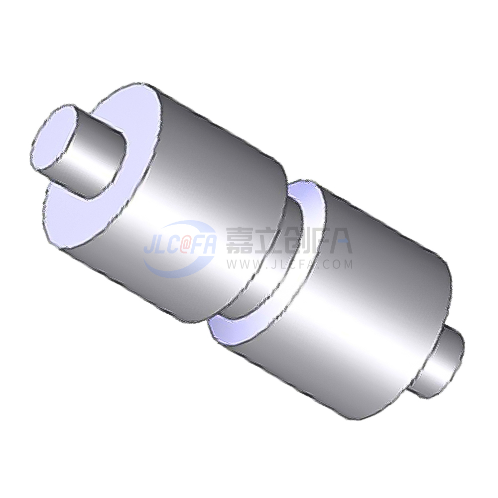 平皮带用滑轮 带轴  有法兰 直柱型/圆弧型/带肋槽直柱型 L=25~100