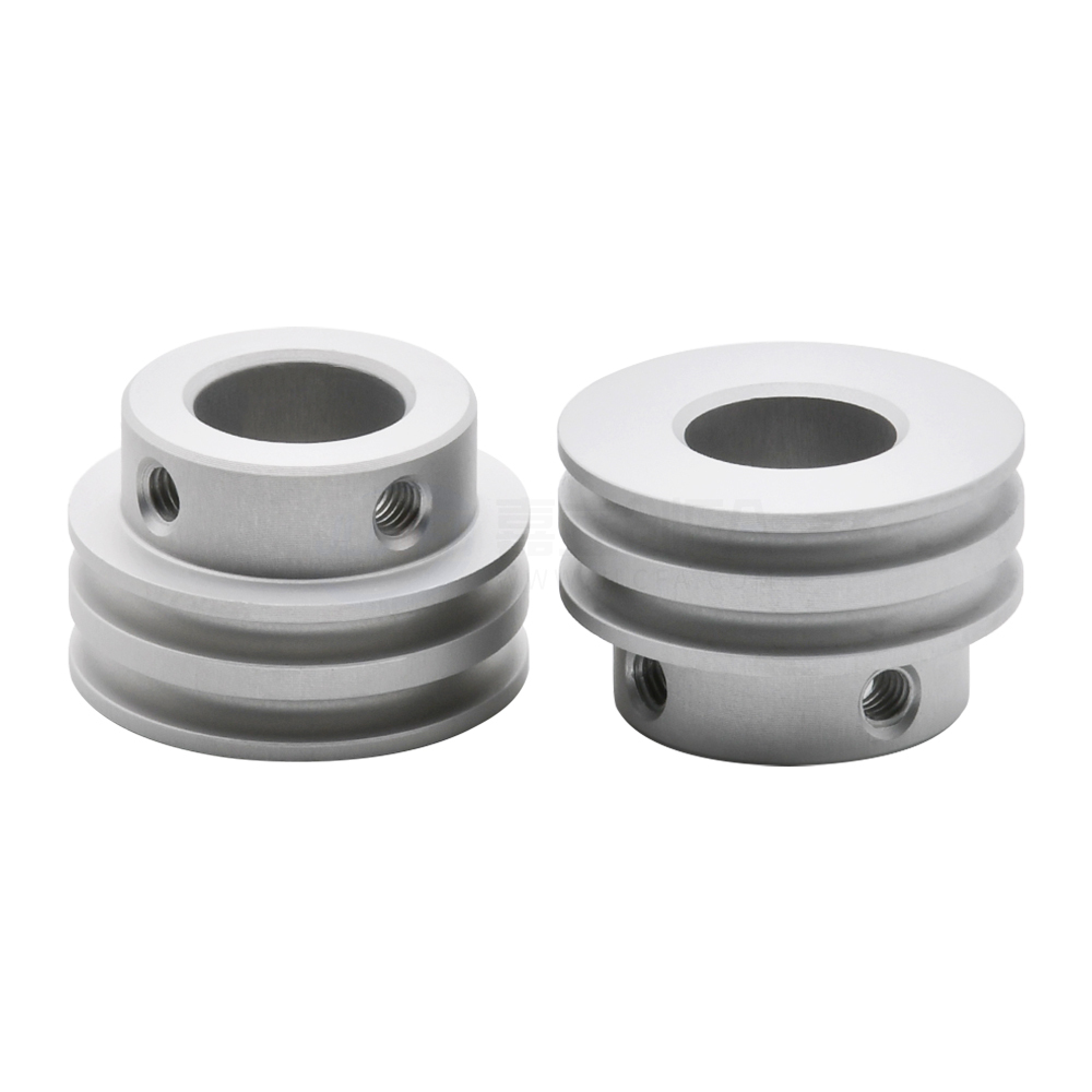 圆皮带用滑轮 双U槽型