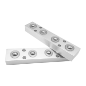 钢珠滚轮组件 气流上浮式