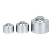 钢制万向球 车削型 圆柱型