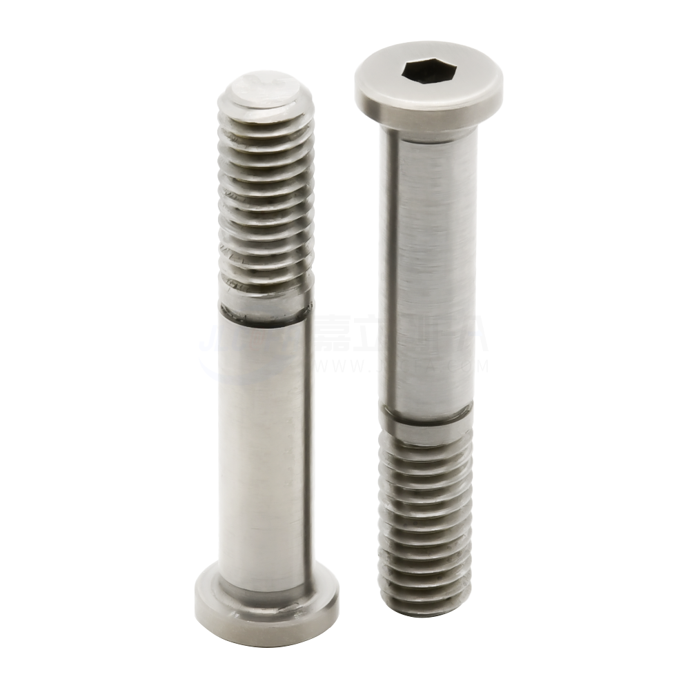 轴承止动销 带挡圈槽外螺纹同径形