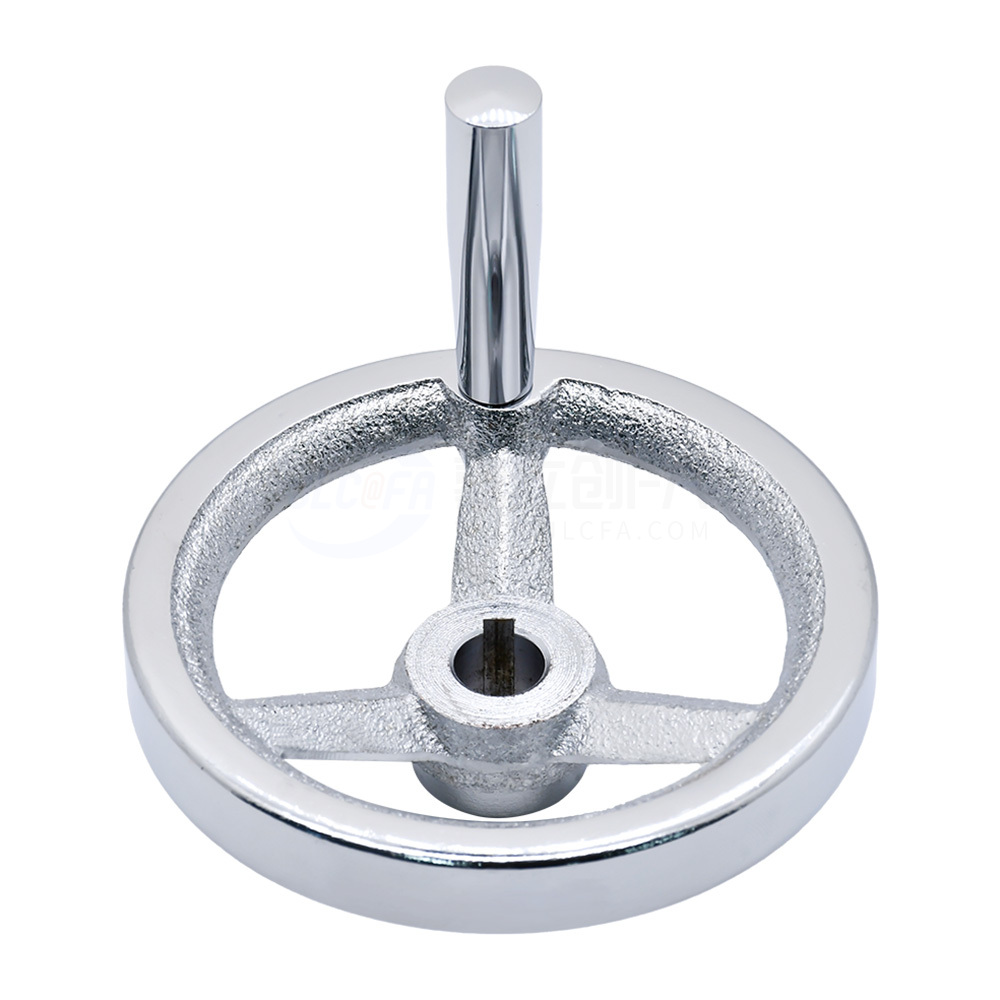 圆轮缘手轮 固定手柄型