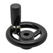 三幅条圆轮缘手轮 转动手柄型 无开口型