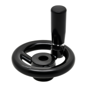 可折三辐条圆轮缘手轮 手柄可折型