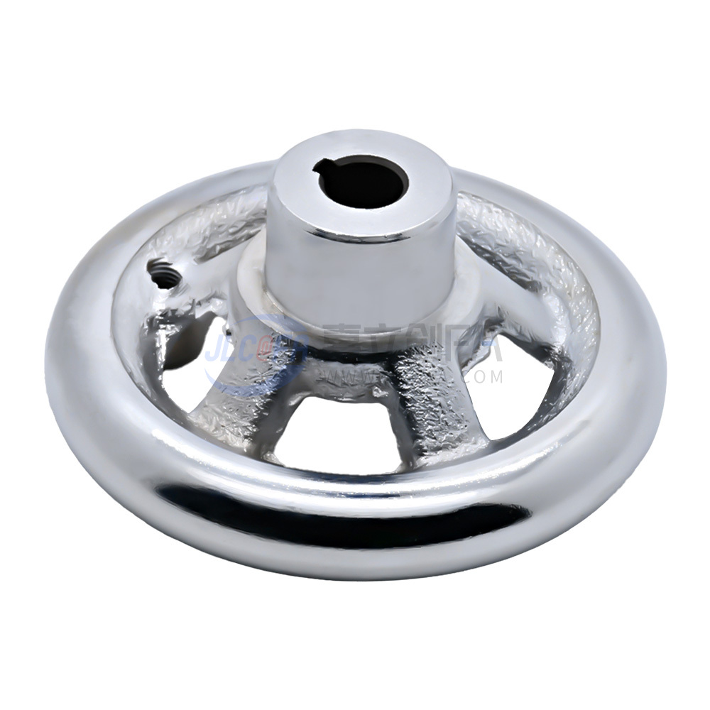 五幅条圆轮缘手轮 转动手柄型