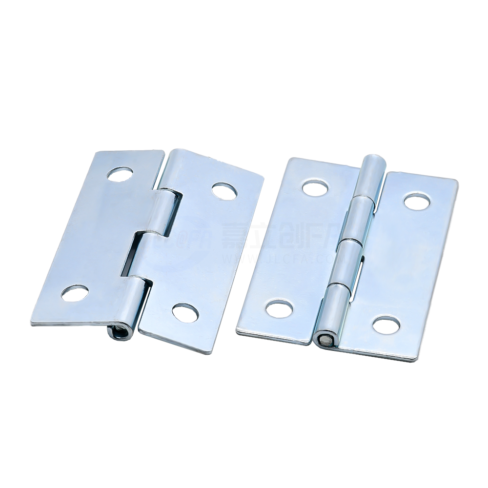 碳钢蝶形铰链 镀锌 平型 圆孔型