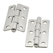 不锈钢蝶形铰链 平型 圆孔型