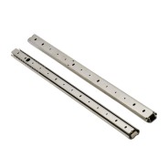 进口工业滑轨 轻载型 10.6宽 二段式 1/2伸展 SUS304