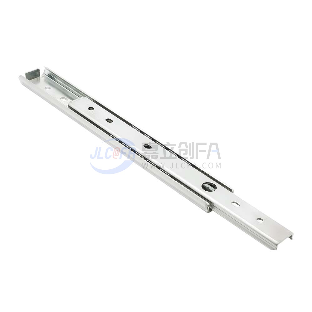 工业滑轨 轻载型 公制 27宽 二段式 SPCC 工业滑轨 轻载型 公制 27宽 二段式 SPCC