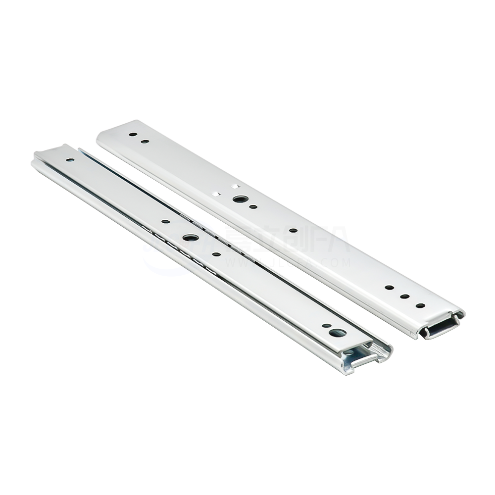 工业滑轨 中载型 35.3宽 二段式 不带缓冲 3/4伸展