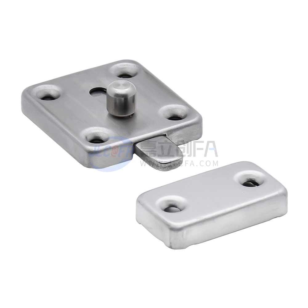 滑动式方形插销 中程距离 双座板可选