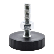 轻载型防震脚杯 固定调节型 PP底座型