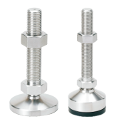 精密型防滑脚杯 重载型 万向调节型·无橡胶垫/带橡胶垫