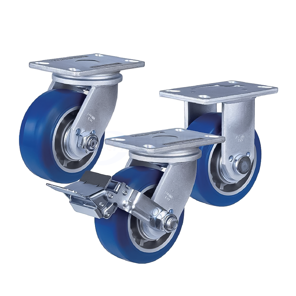 福马轮(FOOTMASTER) GF-F系列  韩国超重载型脚轮