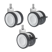 医疗系列脚轮(双轮) 容许载荷90~110kg 螺杆万向型