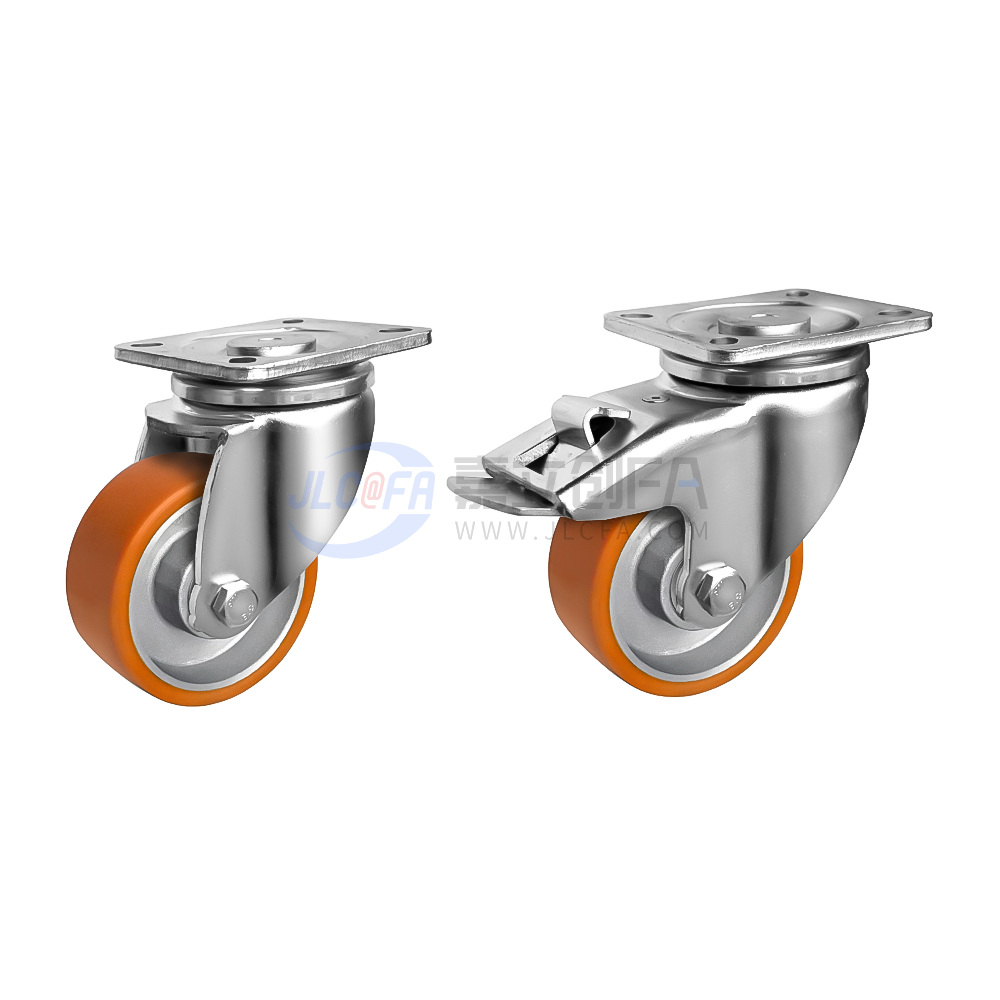 欧式系列重型脚轮 容许载荷180~700kg 平板万向型