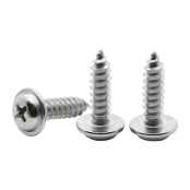 JIS B 1111 十字槽盘头带介自攻螺钉 尖尾型/平尾型