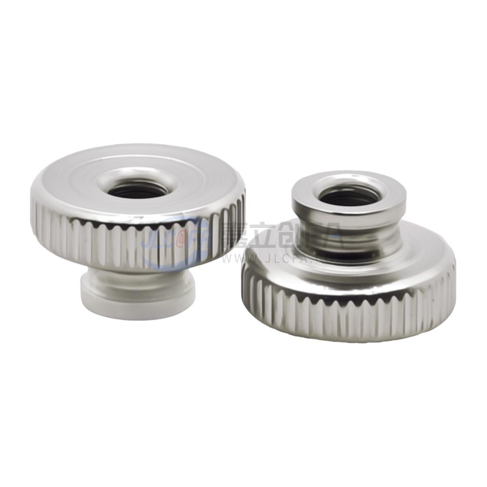 滚花螺母 直纹 通孔型