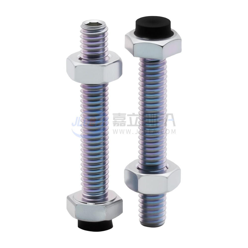 六角头带挡块螺栓 防静电型 调节型·平头型·尾部内六角孔型 六角头带挡块螺栓 防静电型 调节型·平头型·尾部内六角孔型
