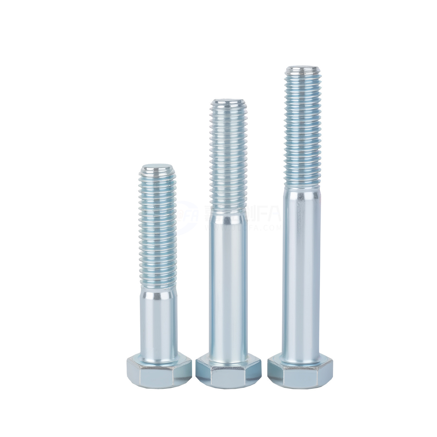 半螺纹六角头螺栓 强度等级8.8 半牙 粗牙