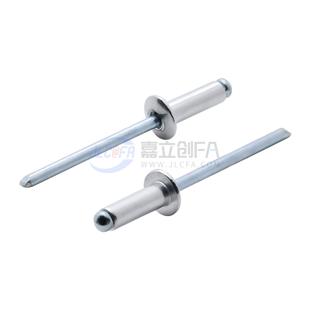 开口型平圆头 抽芯铆钉 开口型平圆头 抽芯铆钉