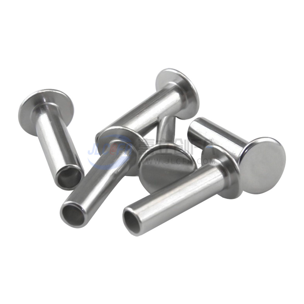 扁平头半空心铆钉 扁平头半空心铆钉