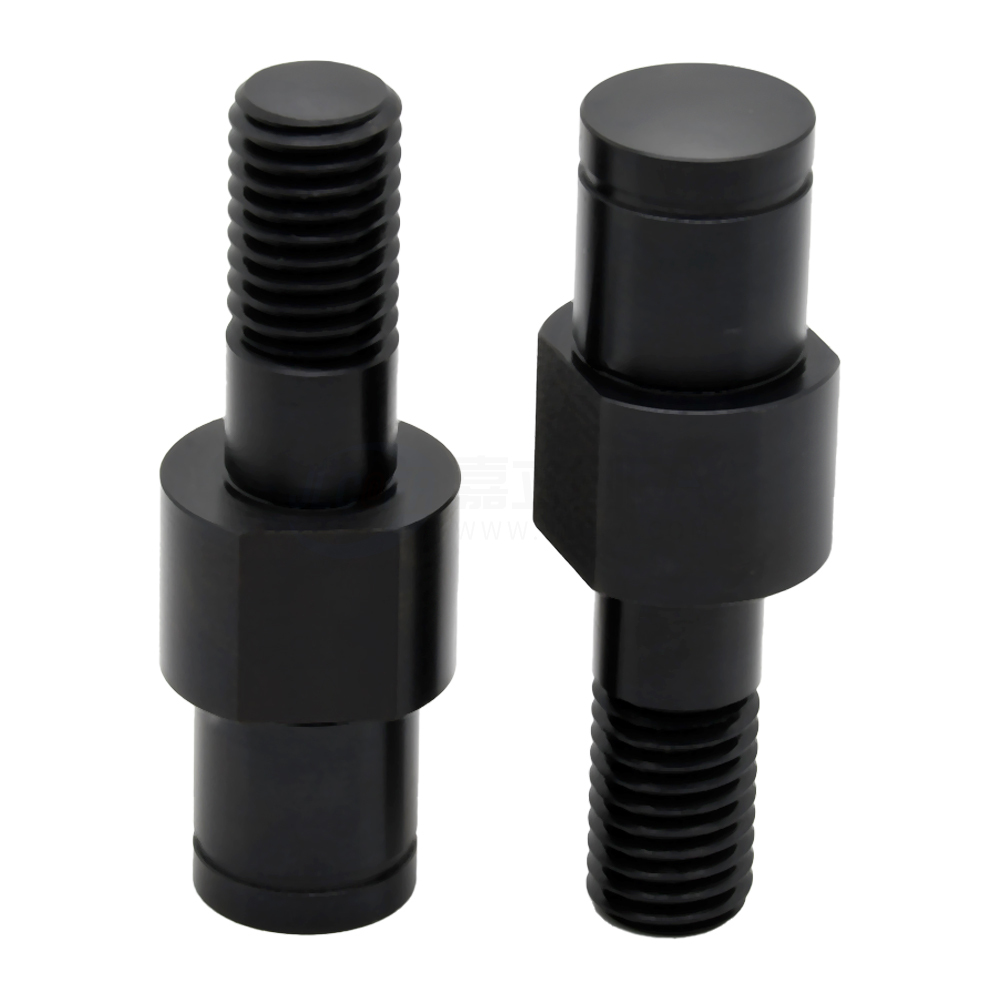 悬臂销 引导式外螺纹安装 挡圈槽固定 对边切割形