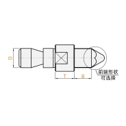 高度支承销 前端形状选择型 止动螺丝型