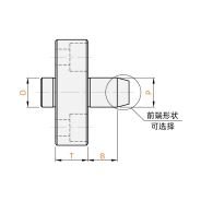 带法兰定位销 圆法兰型/对边法兰型