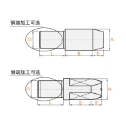 进给销 无肩型 标准型/内螺纹型/外螺纹型