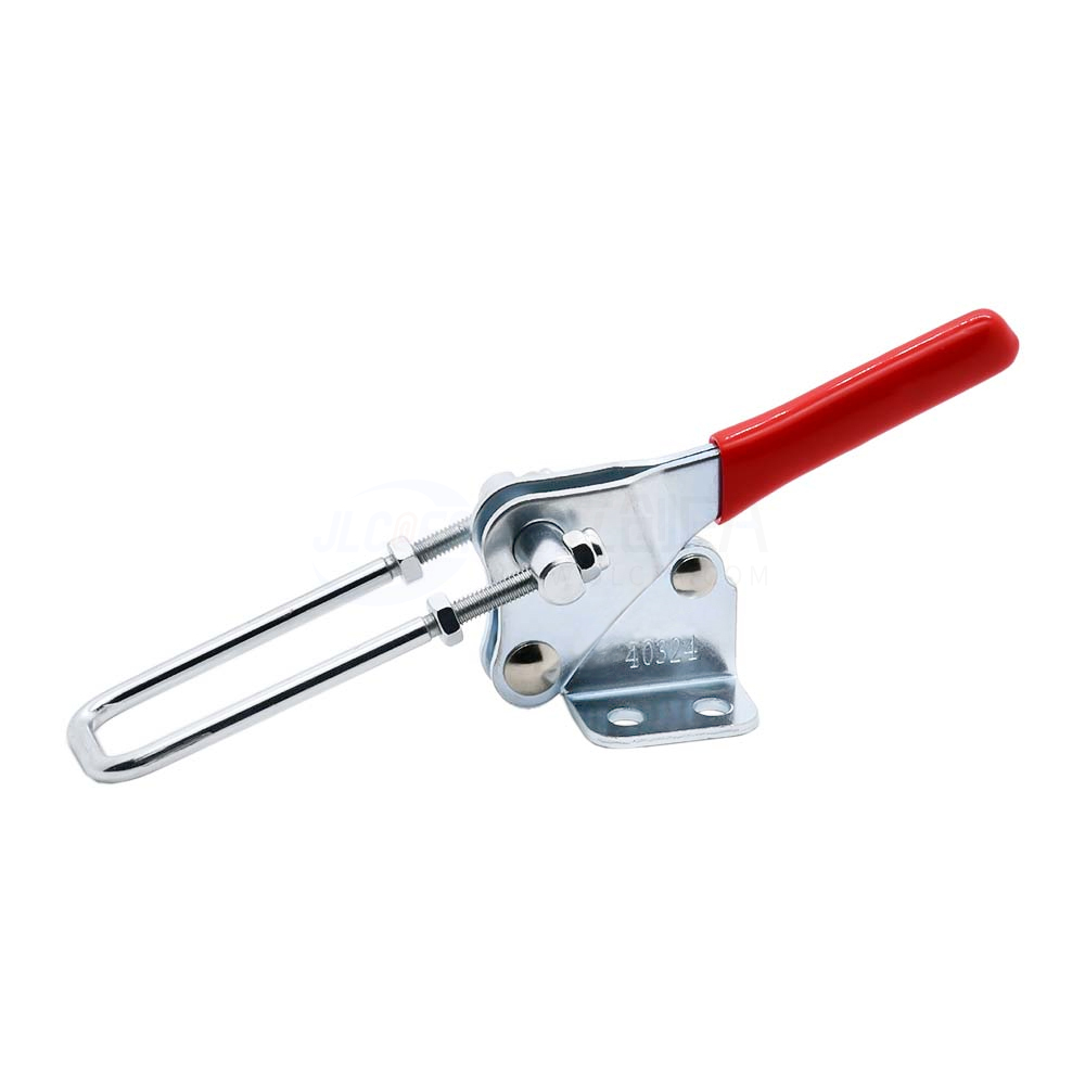 门闩拉紧式夹钳 法兰底座 40324系列