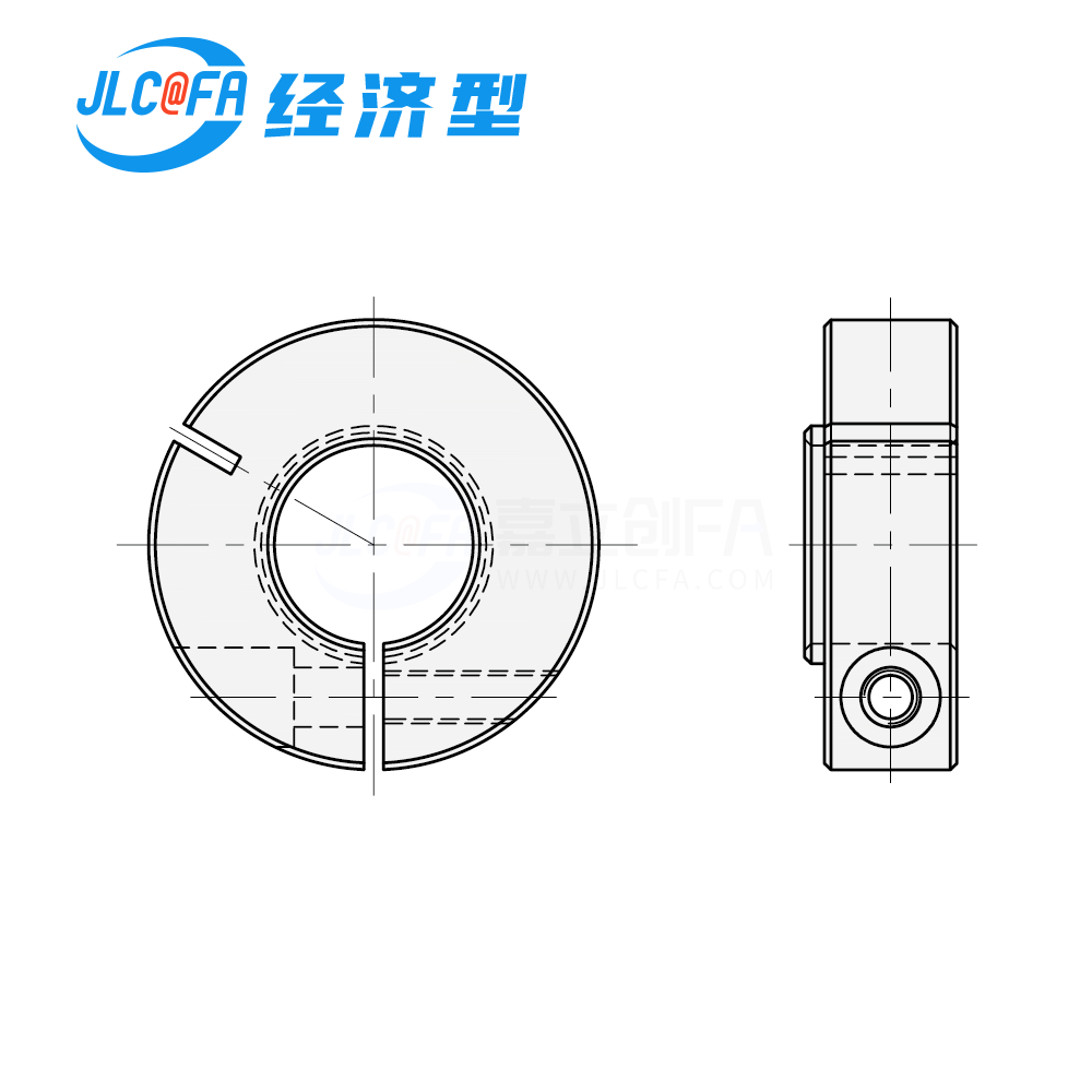 经济型轴承固定环  开口型