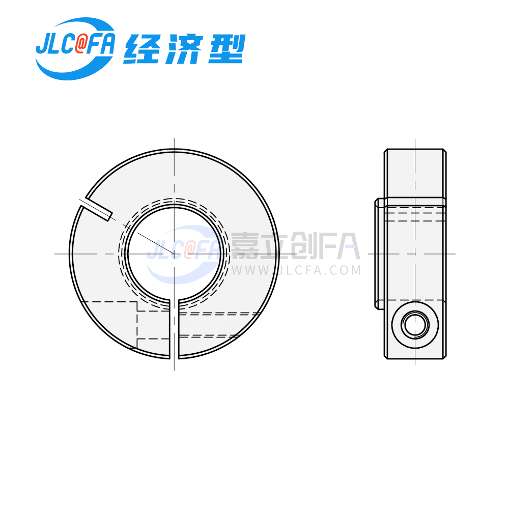 经济型轴承固定环  开口型