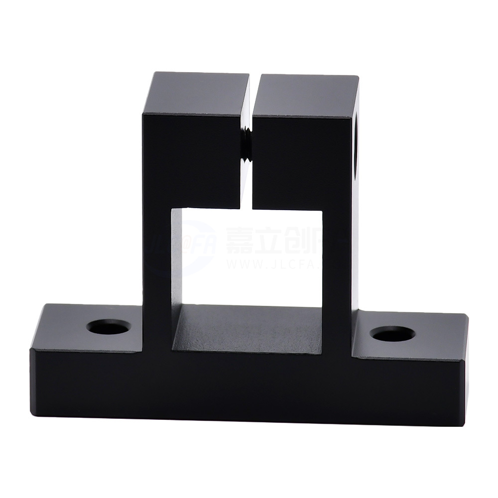 侧安装底座 底座用支架 T形 开口式夹紧固定 方形