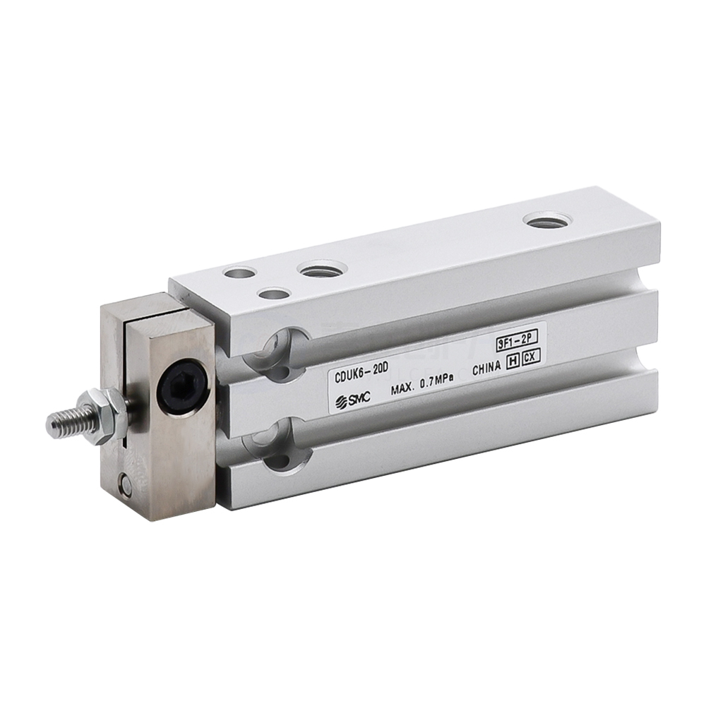 SMC自由安装型气缸 杆不回转型 单杆双作用CUK系列