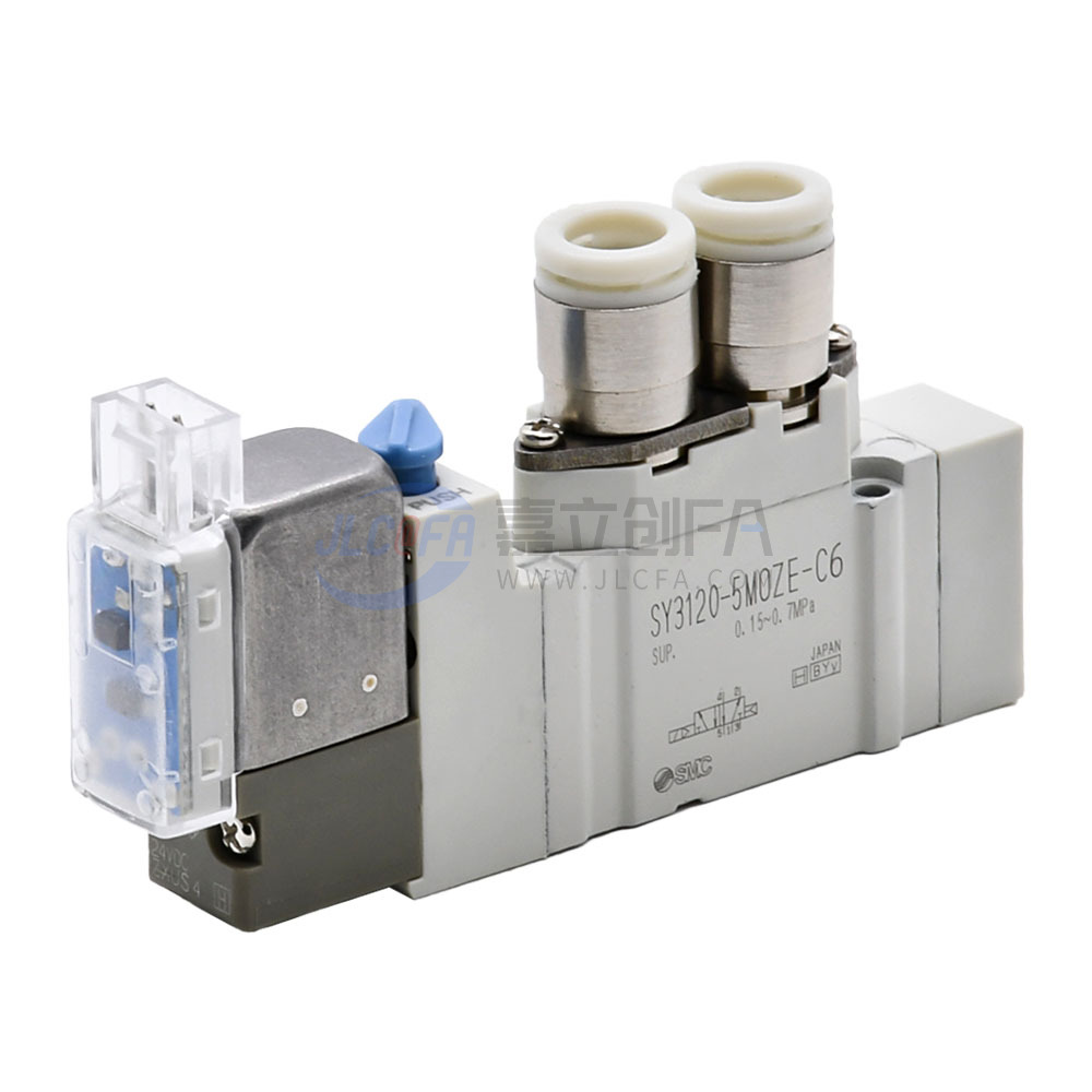 SMC 5通电磁阀 SY3000·5000·7000·9000系列 单体式 SMC 5通电磁阀 SY3000·5000·7000·9000系列 单体式