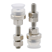 真空吸盘组件 平形/平形带肋/风琴形 标准型 螺帽固定式