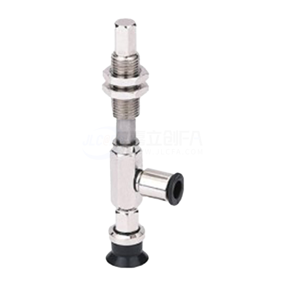 真空吸盘组件 平形/平形带肋/风琴形 标准型 带缓冲螺帽固定式