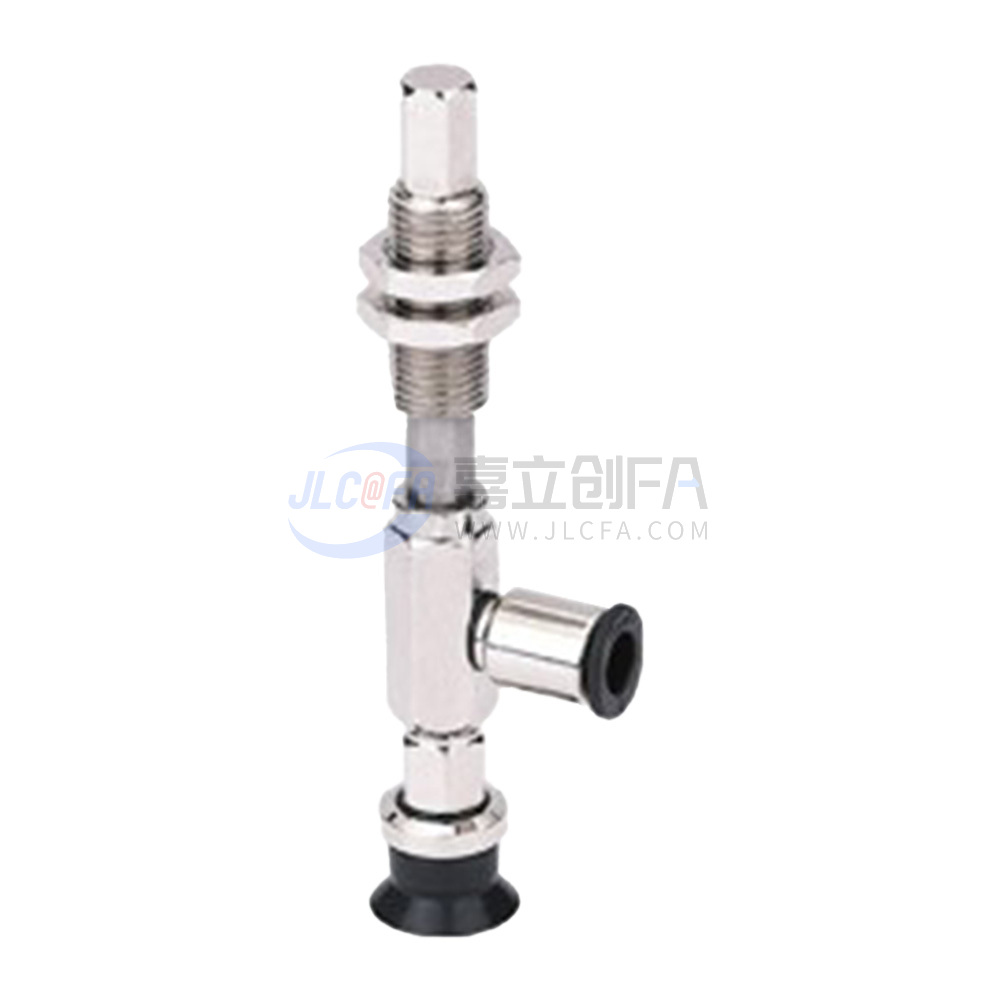 真空吸盘组件 平形/平形带肋/风琴形 标准型 带缓冲螺帽固定式